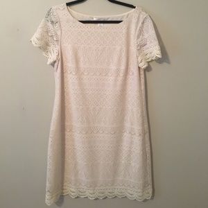 Off White Lace Dress